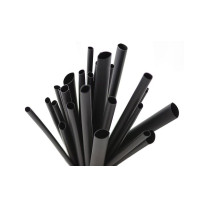 Термоусадка с клеєм W-1SB(3X), 9,5/3,2мм, чорна, 1м