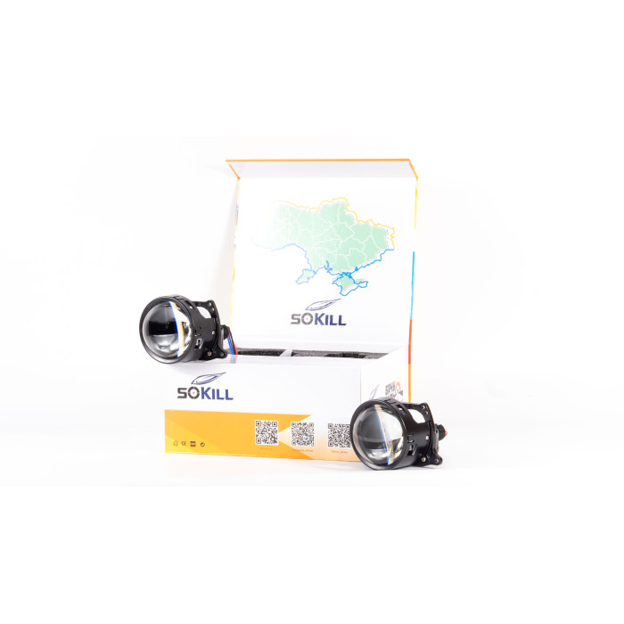 SoKill BiLED F16 3.0" 55/65W 6K к-т.