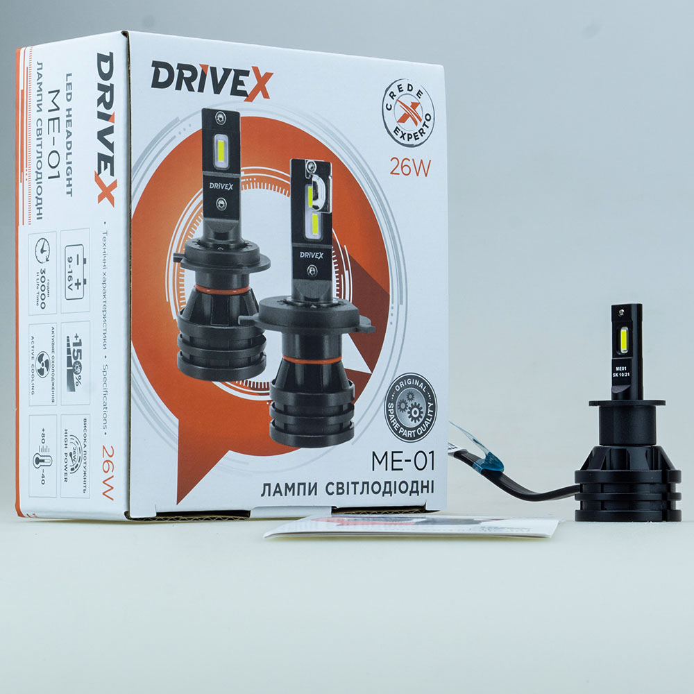 ME-01 H3 26W 9-32V 5000K LED к-т.