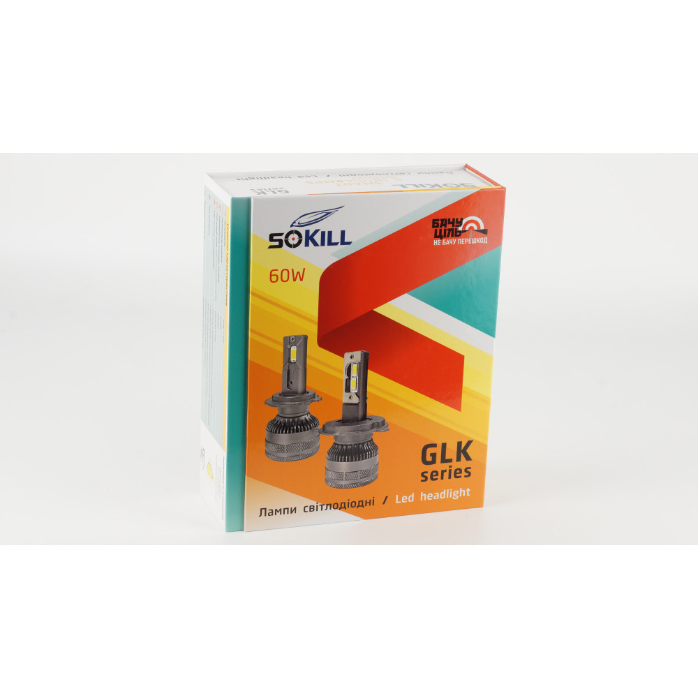 SoKill GLK H7 60W 9-32V 6К LED к-т.