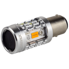 Glow FAN5 S25(2) Amber 12V 5.5/30W 250/550Lm 1157/P21/5W BAY15D d-15mm A
