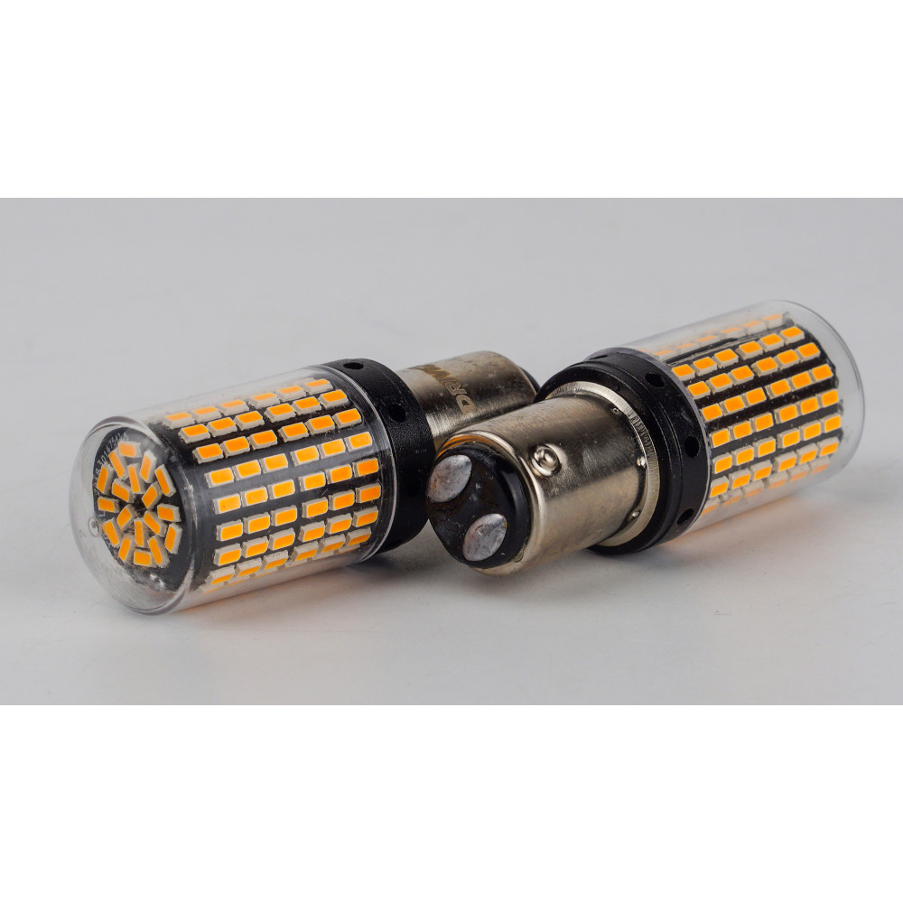 S25(2)-230 Amber 12-28V 2.5/10W 120/300Lm 1157/P21/5W BAY15D d-15mm C