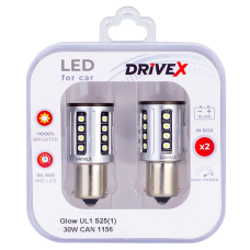 Glow UL1 S25(1) 9-48V 30W CAN 2600Lm 1156/P21W BA15S d-15mm к-т.