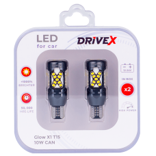 Glow X1 T15 12-24V 10W CAN 1000Lm W16W d-10mm к-т.