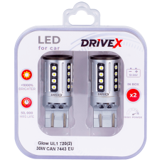Glow UL1 T20(2) 9-48V 30W CAN 2600Lm 7443/W21/5W base-16mm EU к-т.