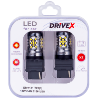 Glow X1 T25(1) 12-24V 10W CAN 1200Lm 3156/P27W base-16mm USA к-т.