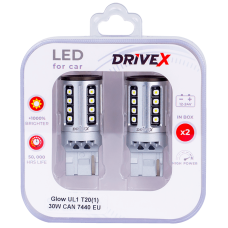 Glow UL1 T20(1) 9-48V 30W CAN 2600Lm 7440/W21W base-16mm EU к-т.