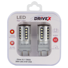 Glow UL1 T25(2) 9-48V 30W CAN 2600Lm 3157/P27/7W base-16mm USA к-т.