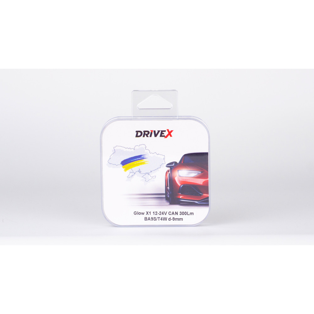 Glow X1 T8 12-24V CAN 300Lm BA9S/T4W d-9mm к-т.