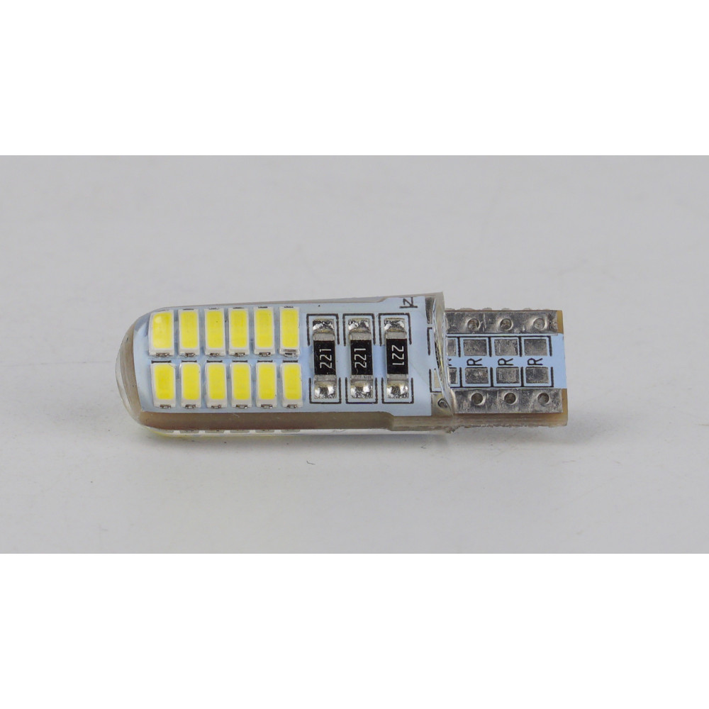 T10-065 1.3W 60Lm 12V Silicon W5W base-10mm C