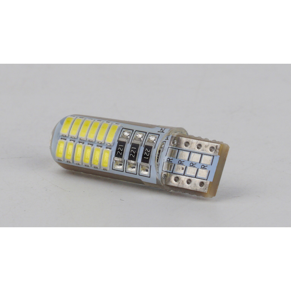 T10-065 1.3W 60Lm 12V Silicon W5W base-10mm C