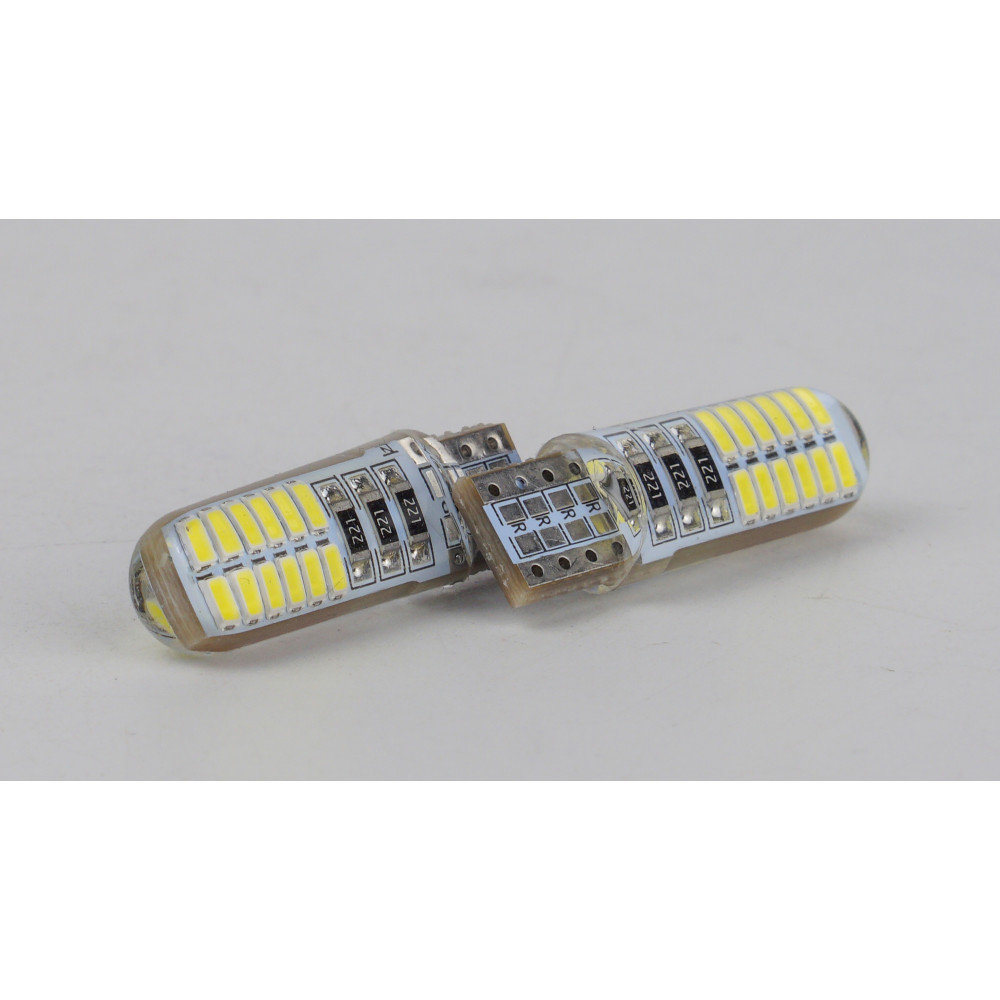 T10-065 1.3W 60Lm 12V Silicon W5W base-10mm C