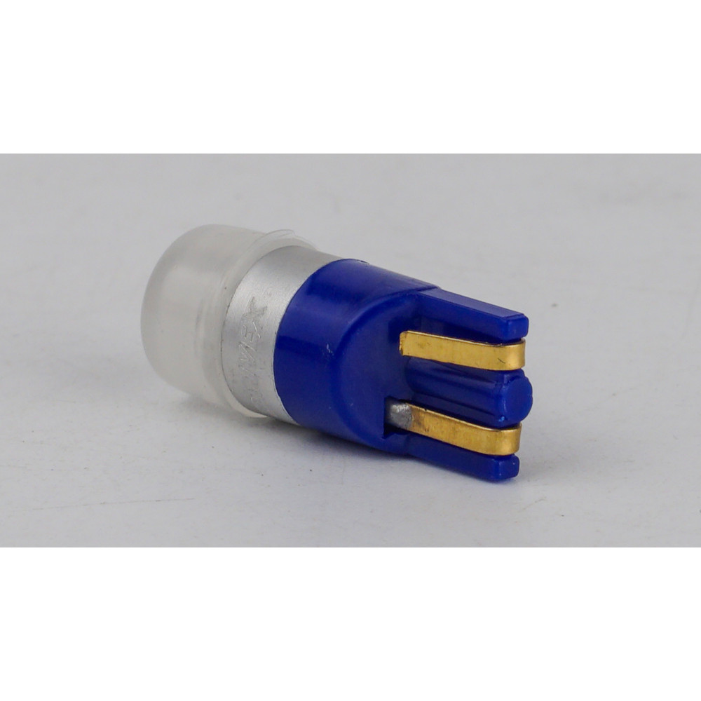 T10-201n Blue 10Lm 3030-1 9-36V W5W base-10mm C