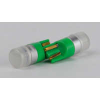 T10-201n Green 45Lm 3030-1 9-36V W5W base-10mm C