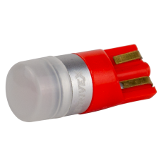 T10-201n Red 1Lm 3030-1 9-36V W5W base-10mm C