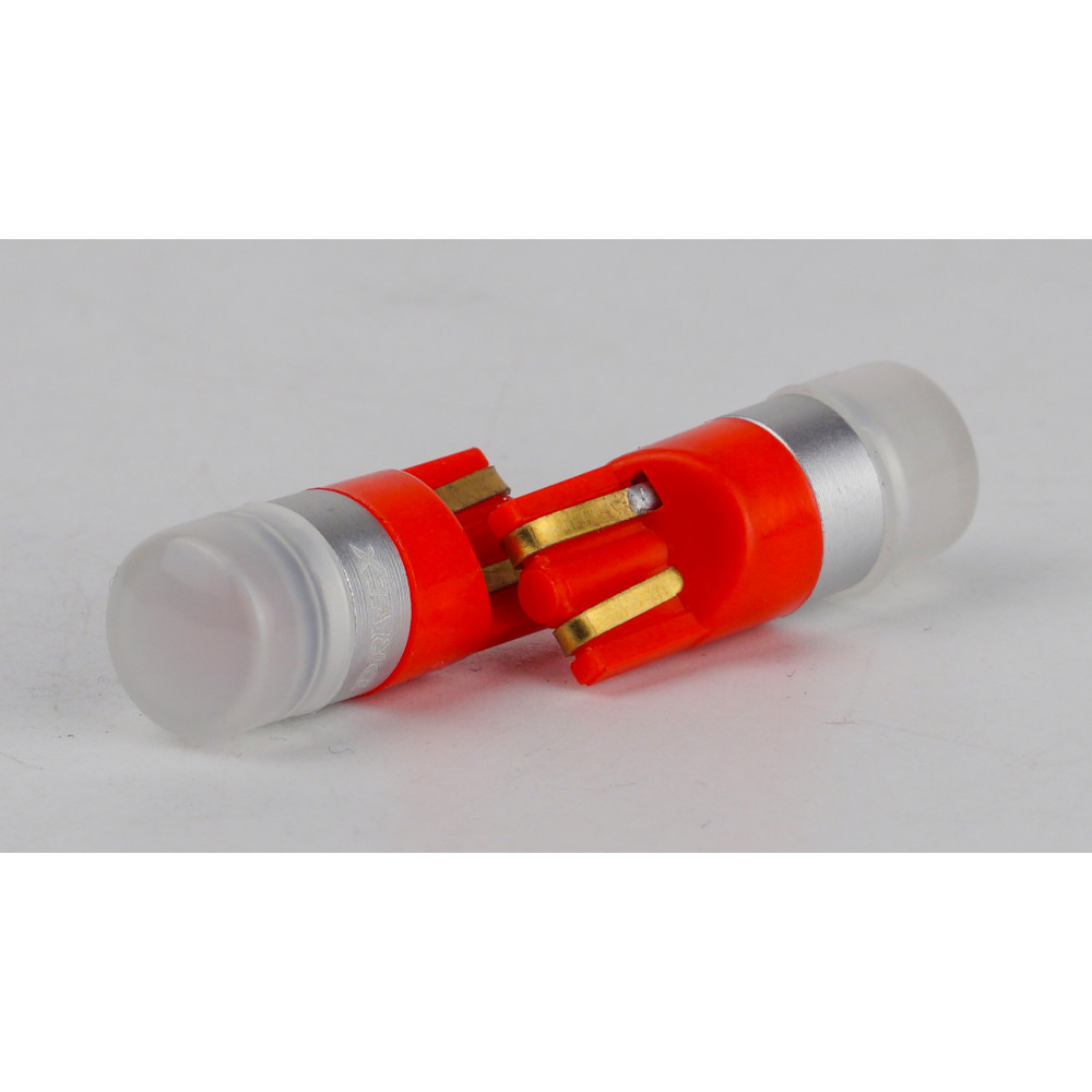 T10-201n Red 1Lm 3030-1 9-36V W5W base-10mm C