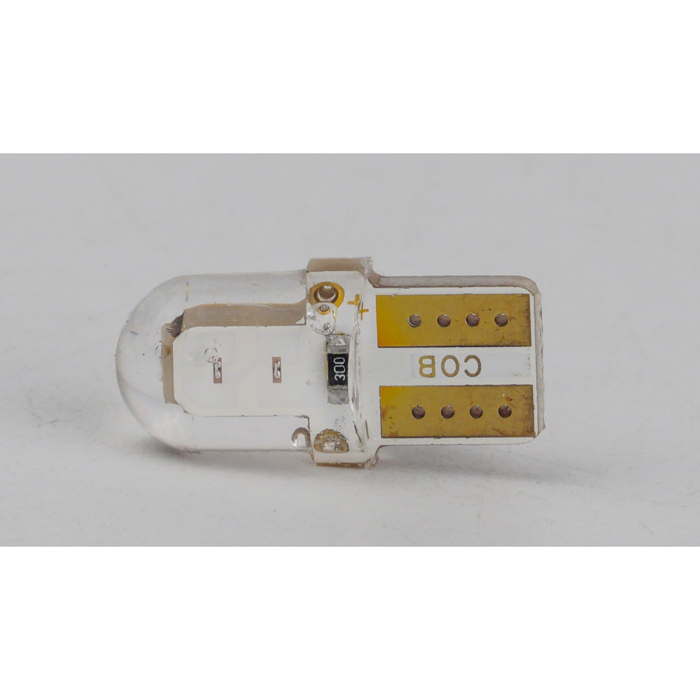 T10-218 Blue 12V 0.3W 10Lm W5W base-10mm C