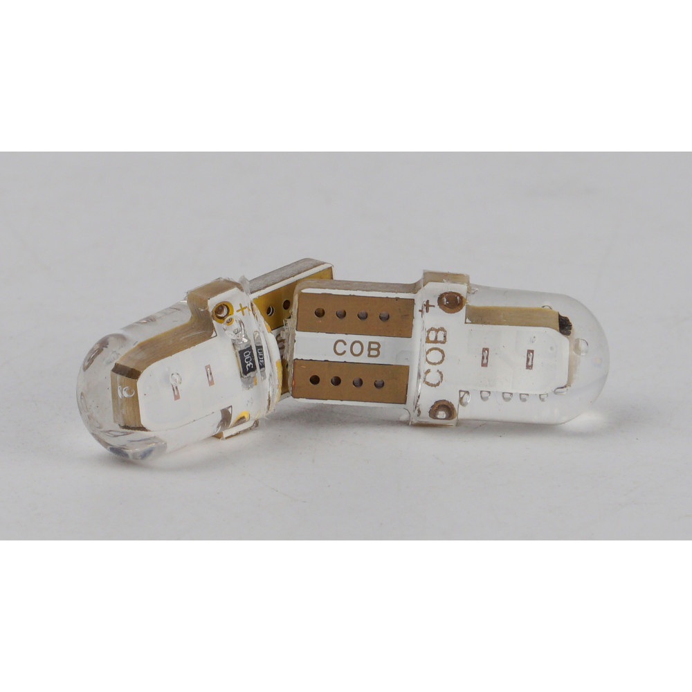 T10-218 Blue 12V 0.3W 10Lm W5W base-10mm C