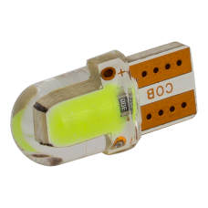 T10-218 Green 12V 0.3W 35Lm W5W base-10mm C