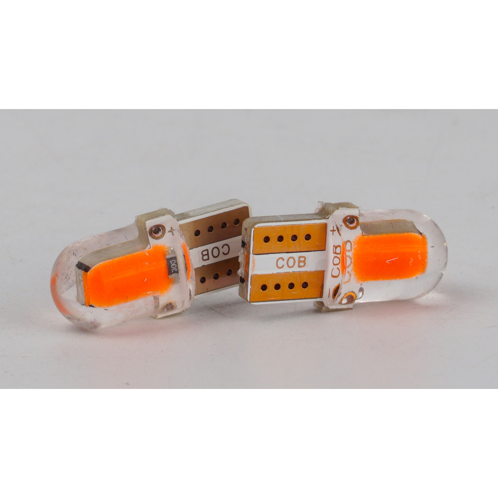 T10-218 Red 12V 0.3W 2Lm W5W base-10mm C