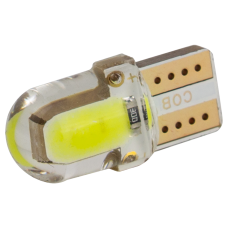 T10-218 White 12V 0.3W 25Lm W5W base-10mm C