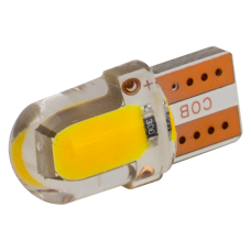 T10-218 Yellow 12V 0.3W 15Lm W5W base-10mm C