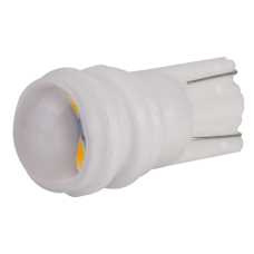 T10-219 White 12V 0.5W 30Lm W5W base-10mm C