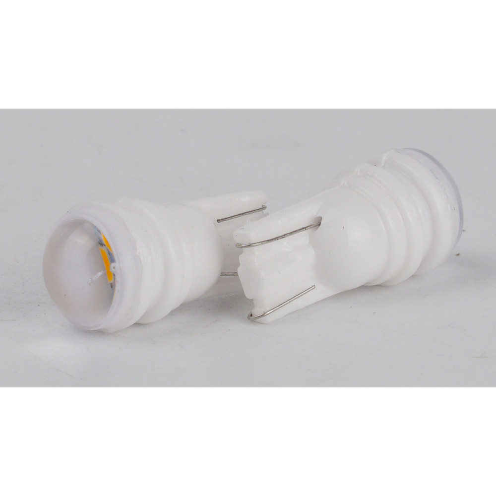 T10-219 Green 12V 0.5W 50Lm W5W base-10mm C
