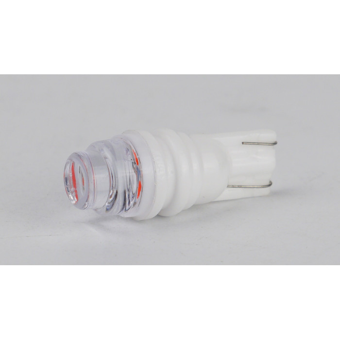 T10-223 Red 12V 0.3W 5Lm W5W base-10mm C