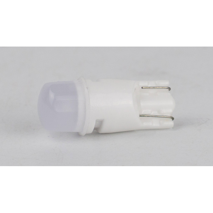 T10-225 White 12V 0.3W 15Lm W5W base-10mm C