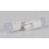 T10-225 White 12V 0.3W 15Lm W5W base-10mm C