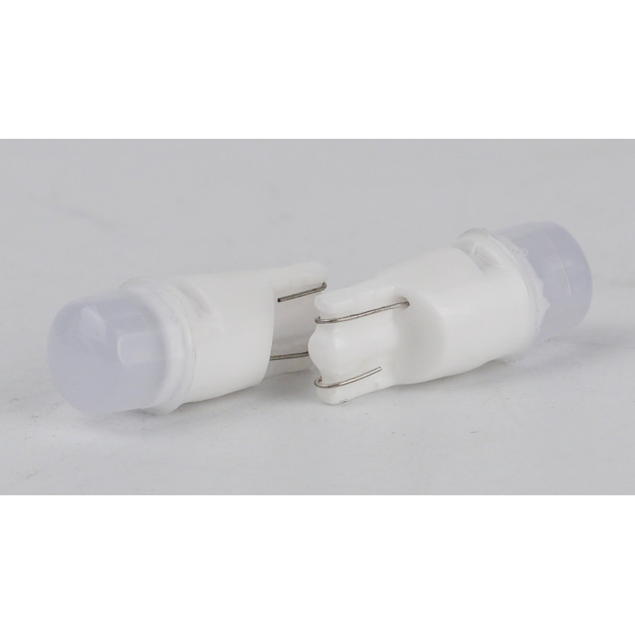 T10-225 White 12V 0.3W 15Lm W5W base-10mm C