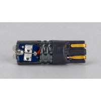 T10-228 Blue 12-24V 1.7W 65Lm W5W base-10mm B