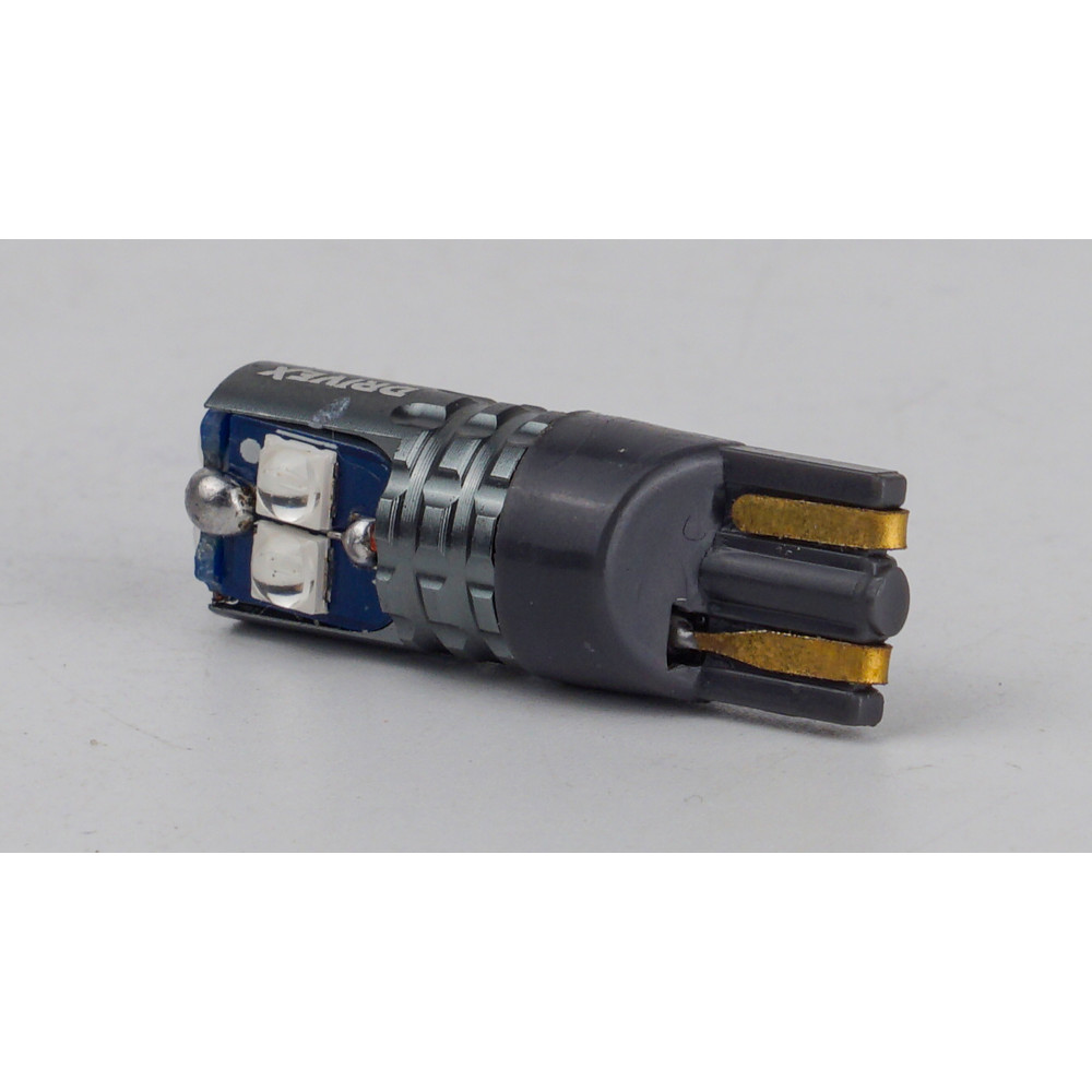T10-228 Blue 12-24V 1.7W 65Lm W5W base-10mm B
