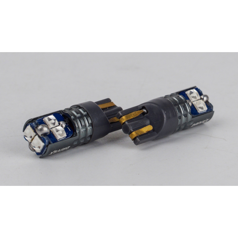 T10-228 Blue 12-24V 1.7W 65Lm W5W base-10mm B