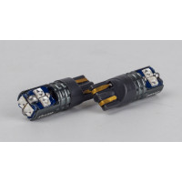 T10-228 Blue 12-24V 1.7W 65Lm W5W base-10mm B