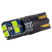 T10-228 Green 12-24V 1.7W 220Lm W5W base-10mm B