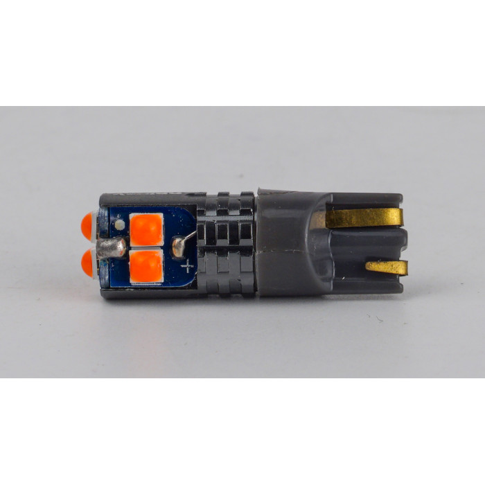 T10-228 Red 12-24V 1.7W 15Lm W5W base-10mm B