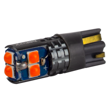 T10-228 Red 12-24V 1.7W 15Lm W5W base-10mm B