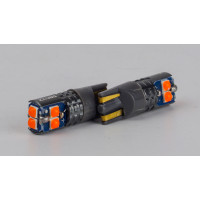 T10-228 Red 12-24V 1.7W 15Lm W5W base-10mm B