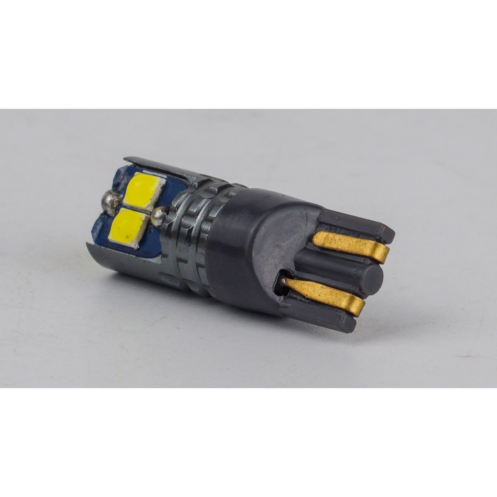 T10-228 White 12-24V 1.7W 170Lm W5W base-10mm B