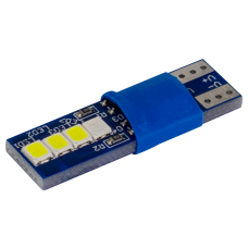 T10-230 Blue 12V 0.6W 30Lm W5W base-10mm C