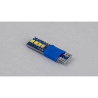 T10-230 Green 12V 0.6W 30Lm W5W base-10mm C