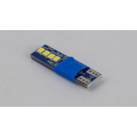 T10-230 White 12V 0.6W 30Lm W5W base-10mm C
