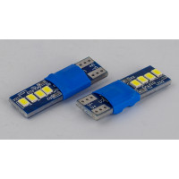 T10-230 White 12V 0.6W 30Lm W5W base-10mm C