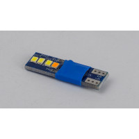 T10-230 Yellow 12V 0.6W 30Lm W5W base-10mm C
