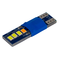 T10-230 Yellow 12V 0.6W 30Lm W5W base-10mm C