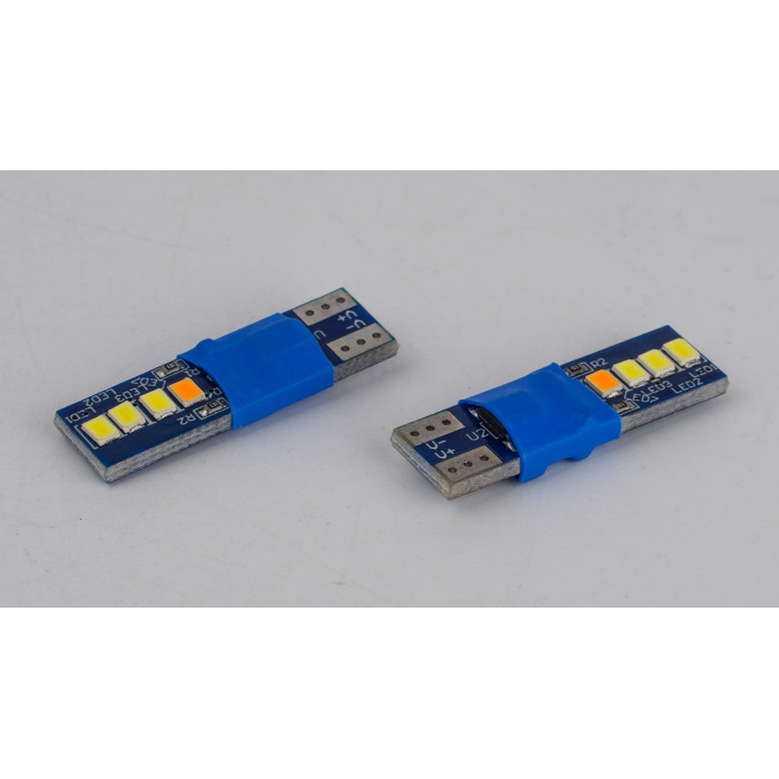 T10-230 Yellow 12V 0.6W 30Lm W5W base-10mm C