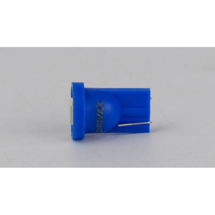 T10-244 Blue 12V 0.3W 5Lm W5W base-10mm C