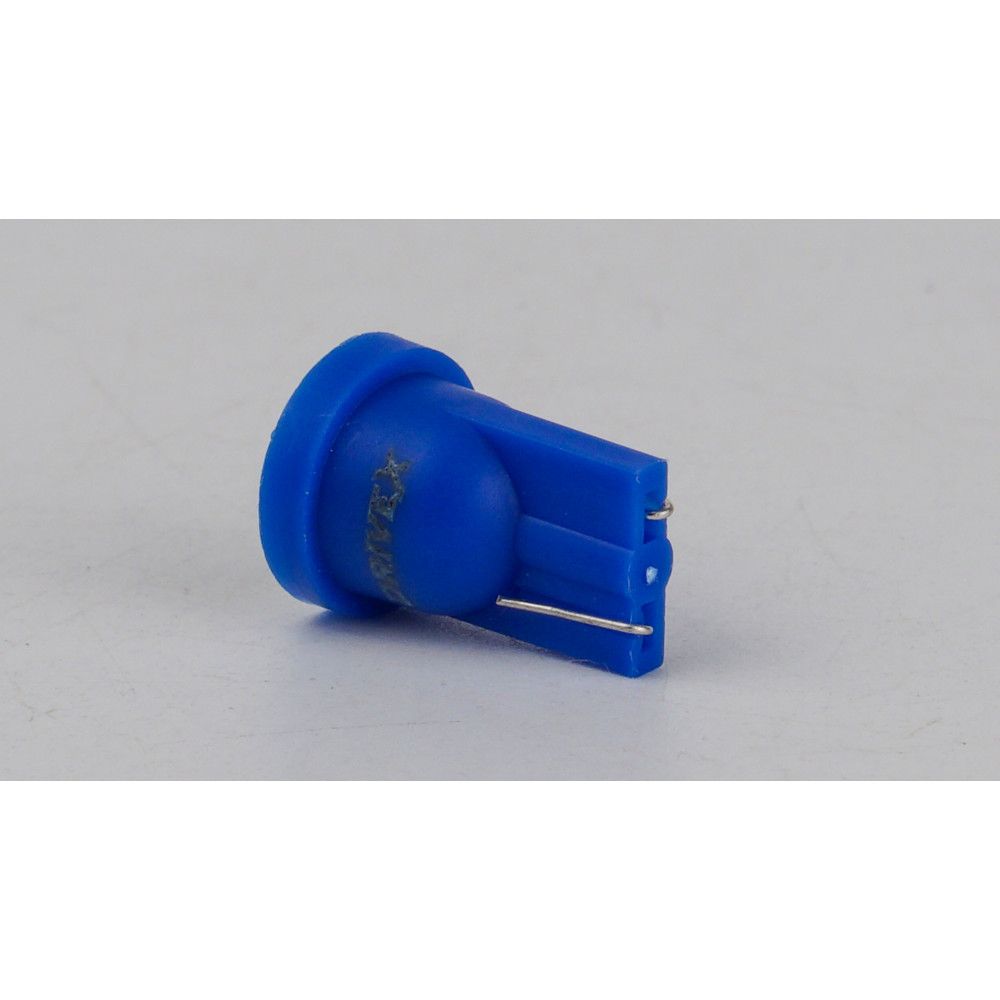 T10-244 Blue 12V 0.3W 5Lm W5W base-10mm C